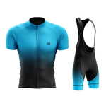 Montella Cycling Men's Blue Gradient Cycling Jersey or Bibs
