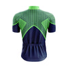 Montella Cycling Men's Blue Green Cycling Jersey