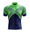 Montella Cycling Men's Blue Green Cycling Jersey