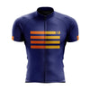 Montella Cycling Men's Blue Lines Cycling Jersey