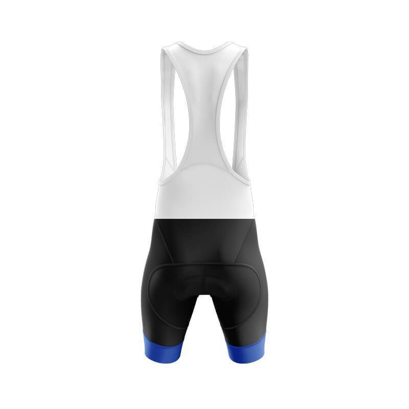 Montella Cycling Men's Cycling Bib Shorts with Blue detail