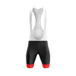 Montella Cycling Men's Cycling Bib Shorts with Red detail