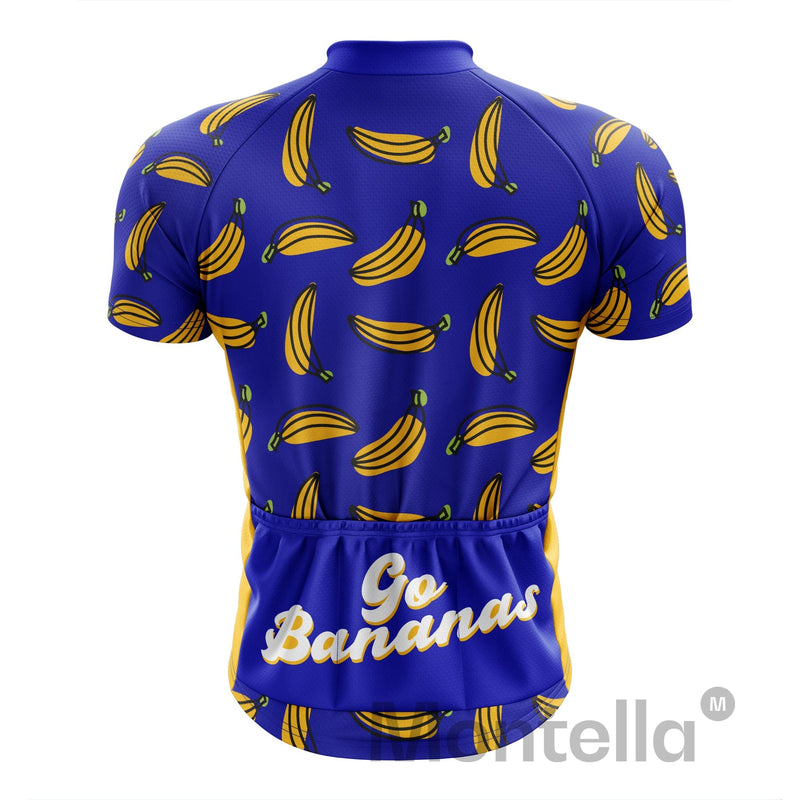 Montella Cycling Men's Go Bananas Cycling Jersey or Bibs