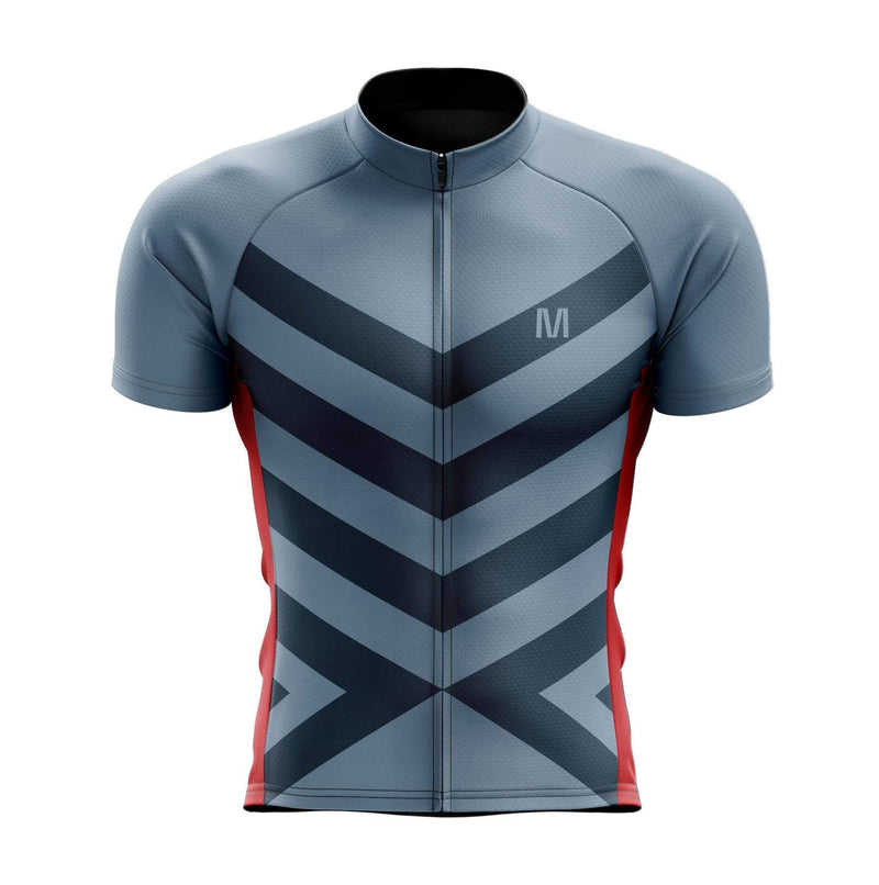 Montella Cycling Men's Grey Red Cycling Jersey