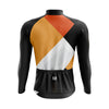 Montella Cycling Men's Orange Flex Long Sleeve Cycling Jersey