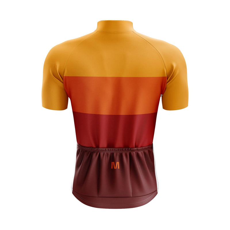 Montella Cycling Men's Orange Match Cycling Jersey