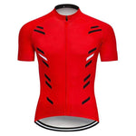 Montella Cycling Men's Red Pro Cycling Jersey