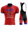 Montella Cycling Men's Red Sloth Cycling Team Jersey or Bibs