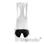 Montella Cycling Men's White Cycling Forever Infinity Jersey or Bib Shorts