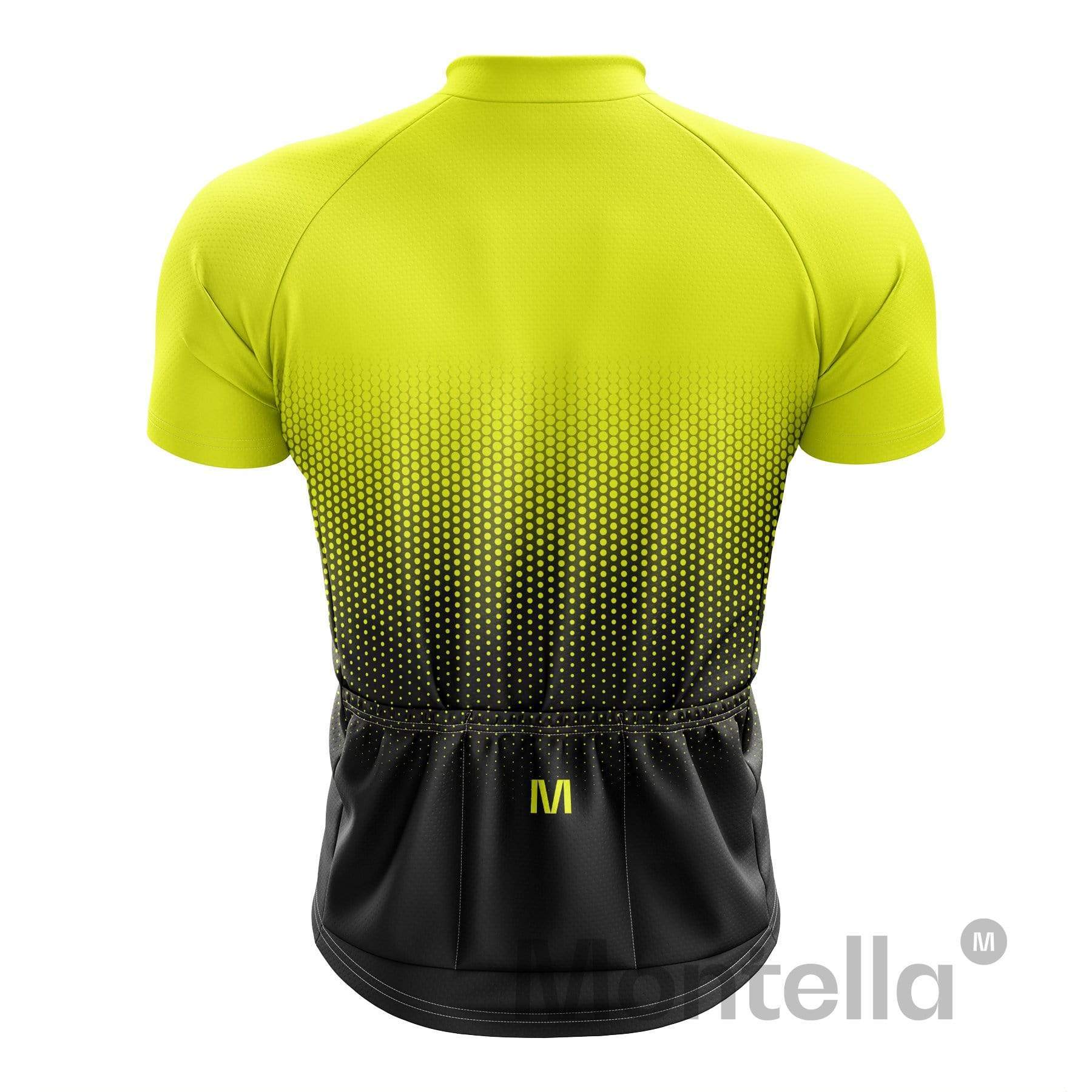 Black and yellow cycling jersey online