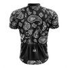 Montella Cycling Men SS Jersey Men's Black Bandana Cycling Jersey