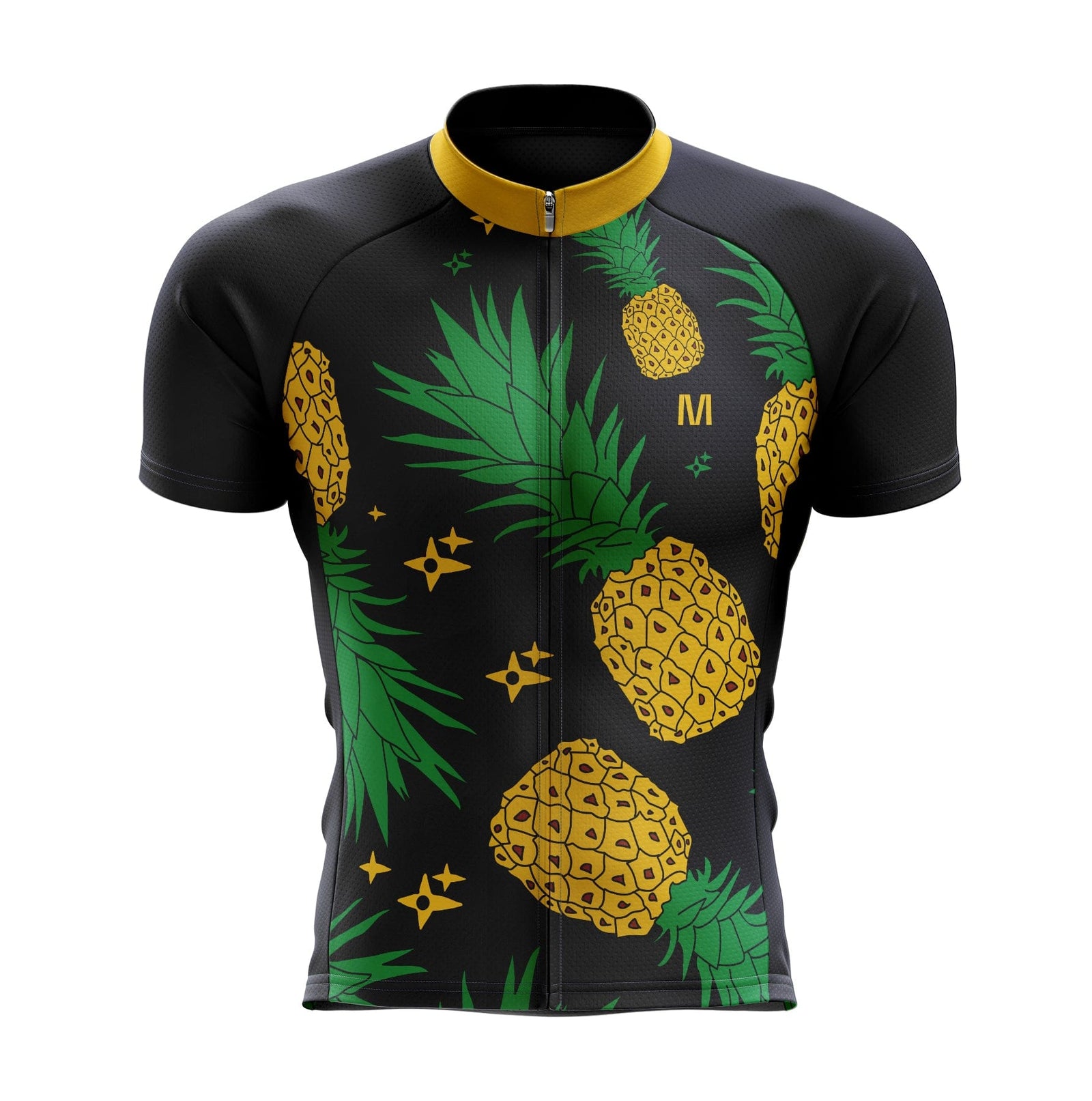 Montella Cycling Men SS Jersey Men's Pineapple Cycling Jersey