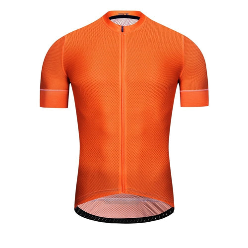 Montella Cycling Men SS Jersey Orange Color Intense Cycling Jersey