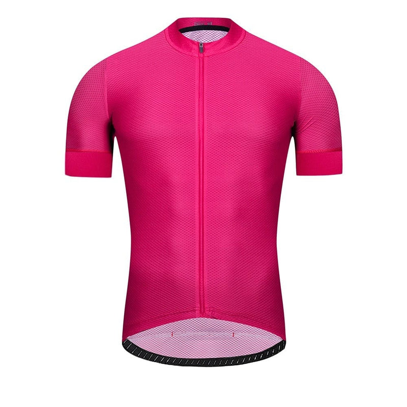 Montella Cycling Men SS Jersey Pink Color Intense Cycling Jersey