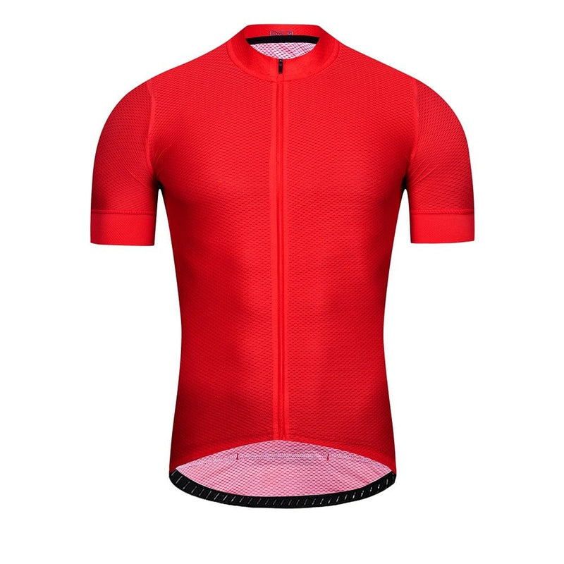 Montella Cycling Men SS Jersey Red Color Intense Cycling Jersey