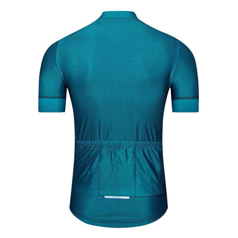 Montella Cycling Men SS Jersey Turquoise Color Intense Cycling Jersey