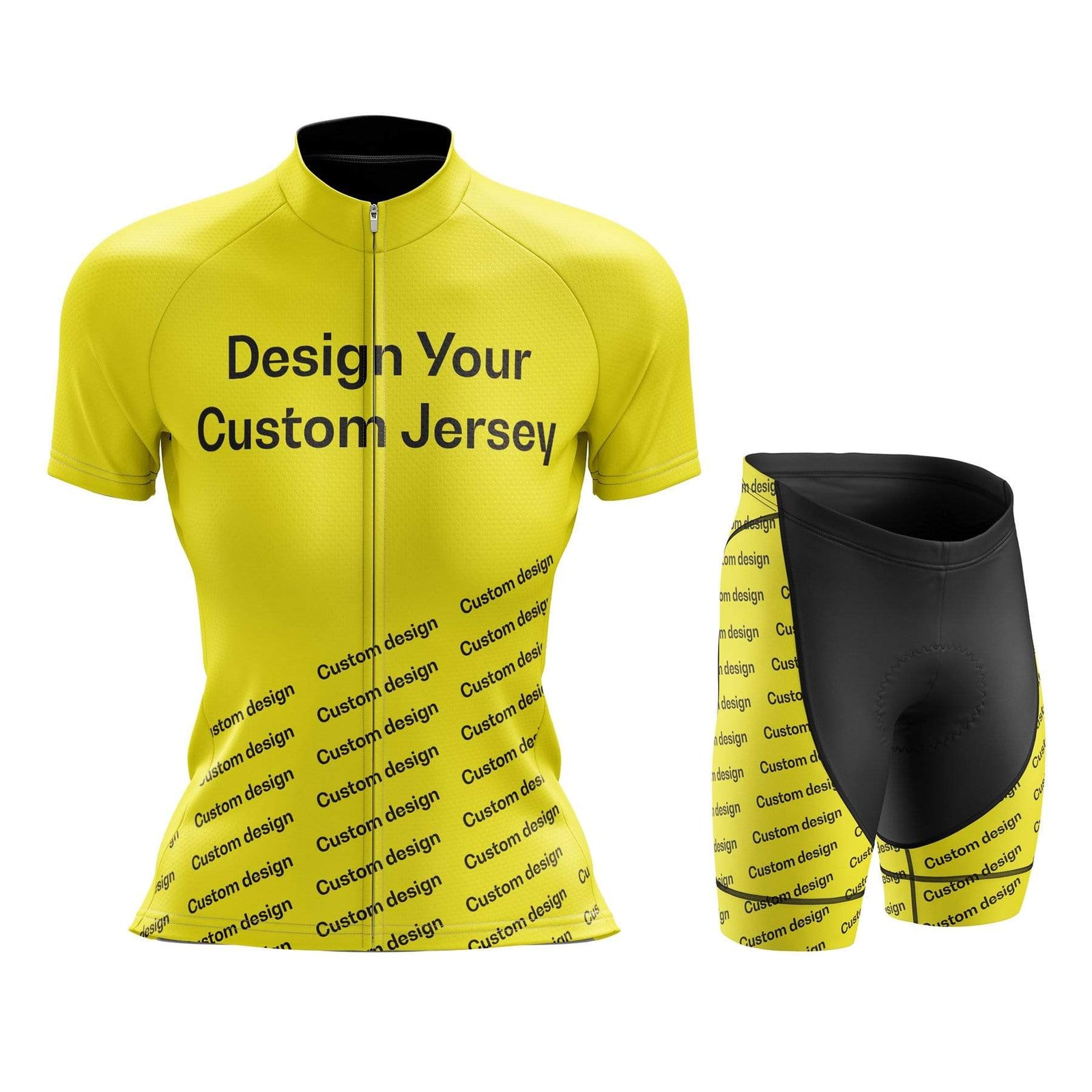 Professional Women's Custom Cycling Jersey and Bibs