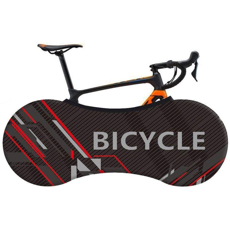 Montella Cycling Red Detail MTB and Road Bike Cover