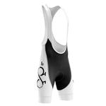 Montella Cycling S / Bibs Only Men's White Cycling Forever Infinity Jersey or Bib Shorts