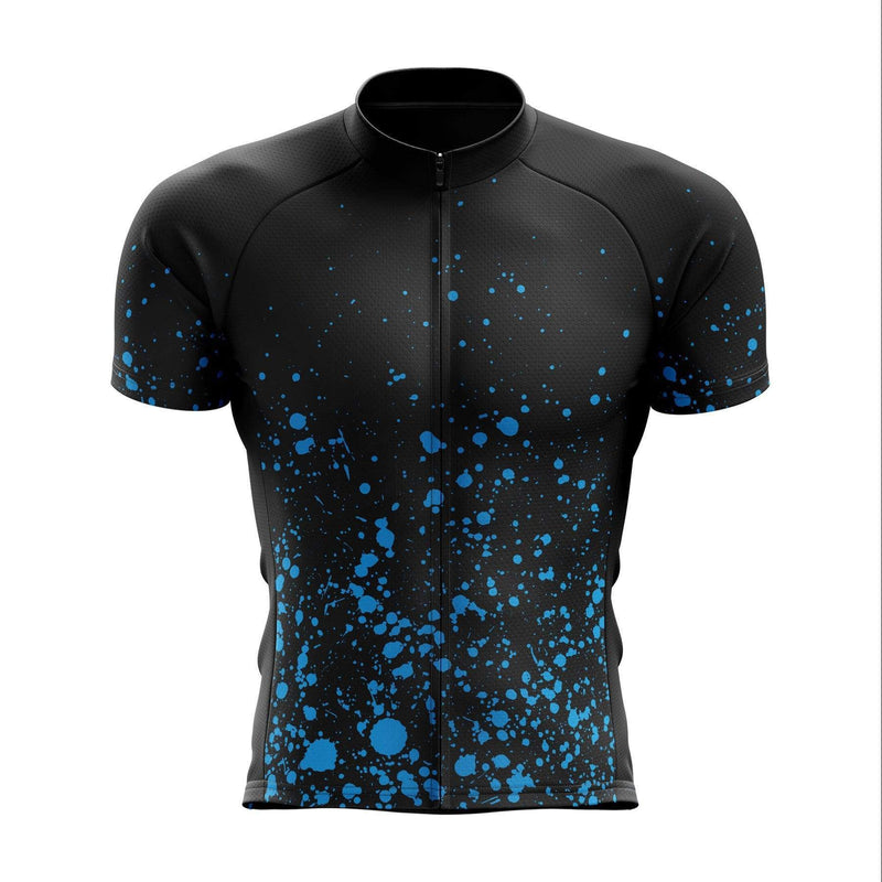 Montella Cycling S / Jersey Only Blue Splashes Men's Cycling Jersey or Bibs