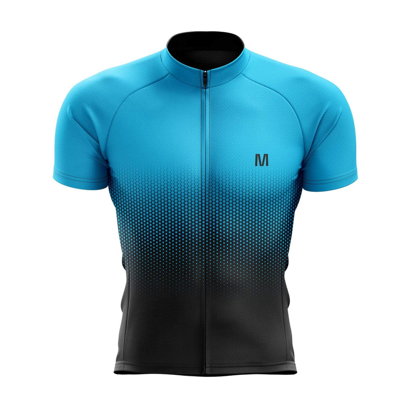 Montella Cycling S / Jersey Only Men's Blue Gradient Cycling Jersey or Bibs