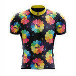 Montella Cycling S / Jersey Only Men's Fun Flowers Cycling Jersey or Bibs