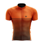 Montella Cycling S / Jersey Only Men's Orange Cycling Jersey or Bibs