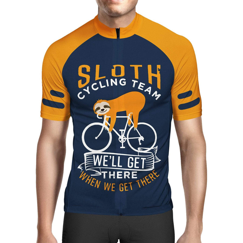 Montella Cycling S / Jersey Only Men's Sloth Cycling Team Jersey or Bib Shorts