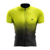 Montella Cycling S / Jersey Only Men's Yellow Gradient Cycling Jersey or Bibs