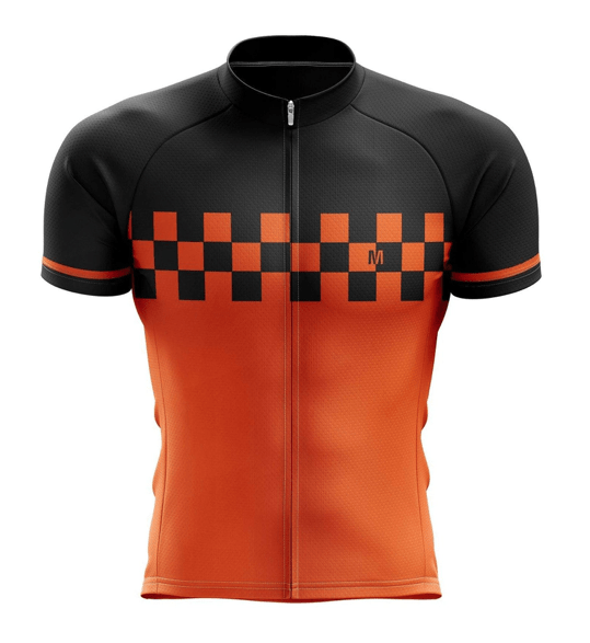 Montella Cycling S / Jersey Only Orange Cycling Jersey or Bibs