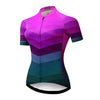 Montella Cycling S / Jersey Only Women's Pink Pattern Cycling Jersey or Shorts