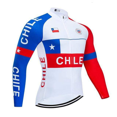 Montella Cycling S / Long Sleeve Jersey / Polyster Chile Cycling Jersey or Bib Pants