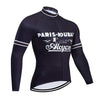 Montella Cycling S / Long Sleeve Jersey / Polyster Retro Paris-Roubaix Men's Winter Cycling Kit