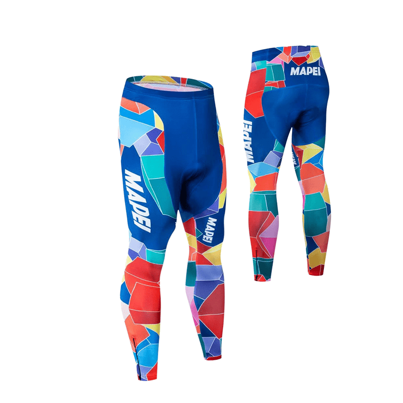 Montella Cycling S / Pants Only / Thermal Fleece Men's Mapei Long Sleeve Pace Cycling Jersey or Pants