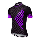 Montella Cycling S / Purple Men's Hi Viz Unique Cycling Jersey