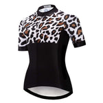Montella Cycling S / White Leopard Women's Cycling Jersey