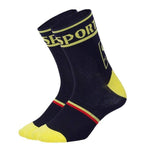 Montella Cycling Socks Black Professional Cycling Compression Socks Sporty