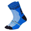 Montella Cycling Socks Blue Professional Cycling Compression Socks Sporty