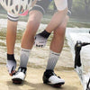 Montella Cycling Socks Half Finger Cycling Gloves and Anti Slip Socks Set