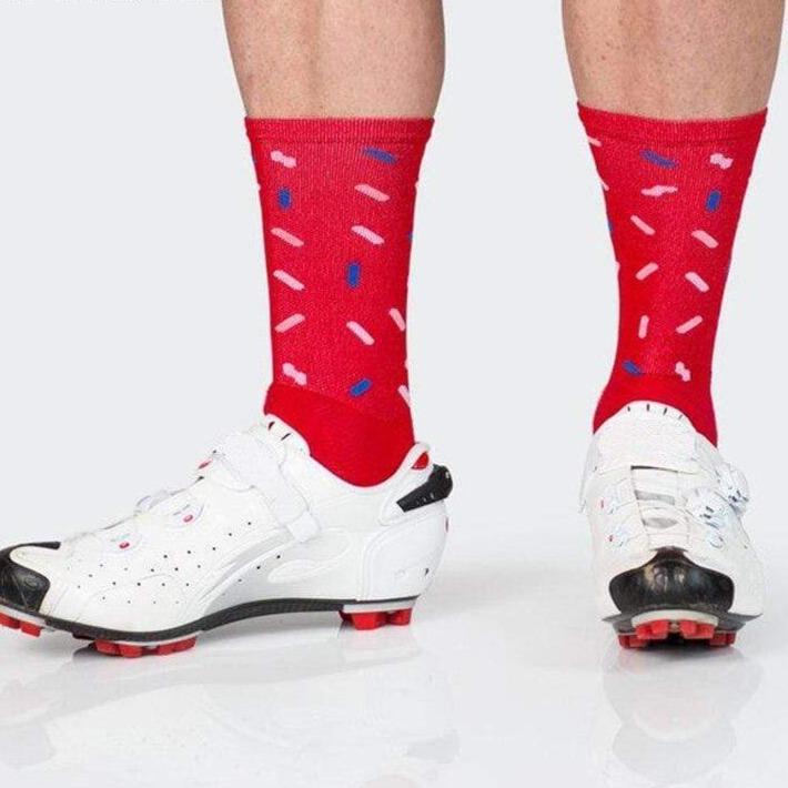 Montella Cycling Socks Sprinkles Professional Compression Socks