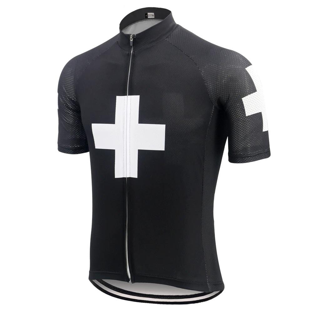 Montella Cycling Swiss Retro Men's Cycling Jersey