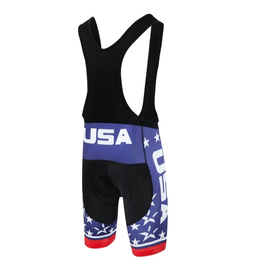 USA Gel Cycling Bib Shorts – Montella Cycling