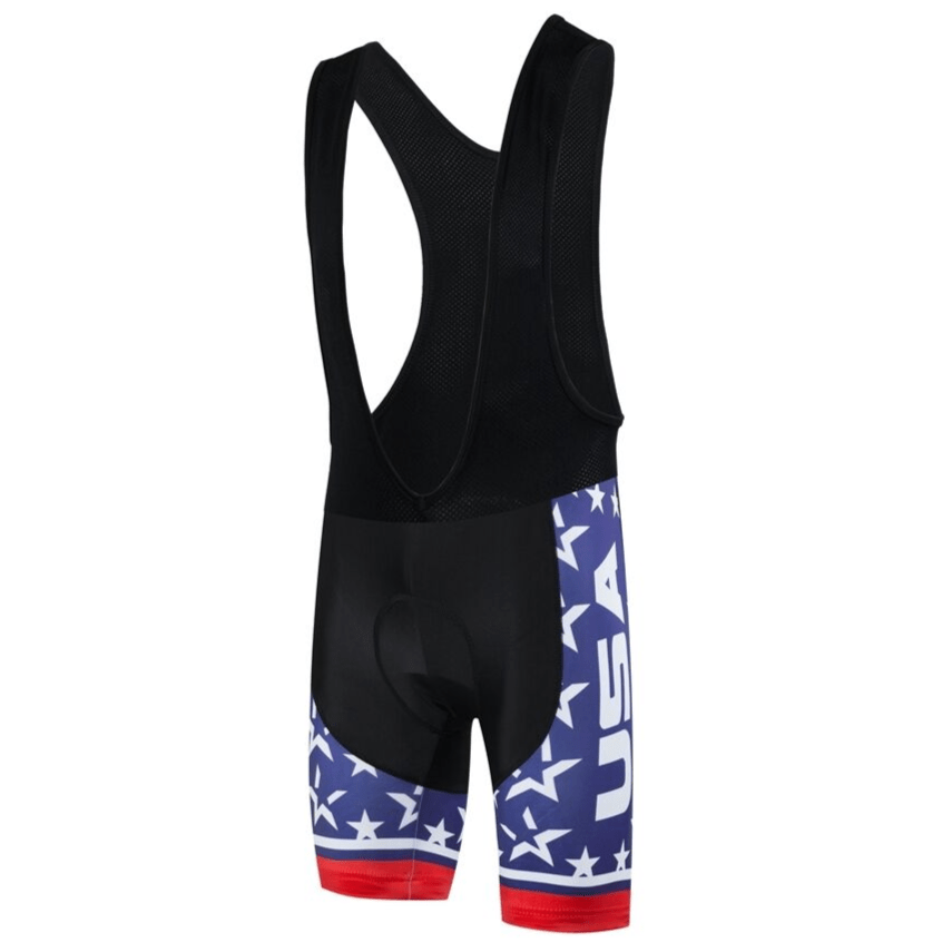 Montella Cycling USA Gel Cycling Bib Shorts