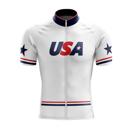 Montella Cycling USA White Cycling Jersey