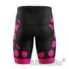 Montella Cycling Women Pink Dots Cycling Shorts