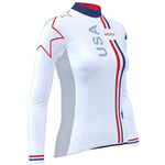 Montella Cycling Women's America Long Sleeve Cycling Jersey
