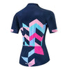 Montella Cycling Women's Blue Pink Cycling Jersey
