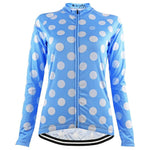 Montella Cycling Women's Blue Thermal Cycling Jersey
