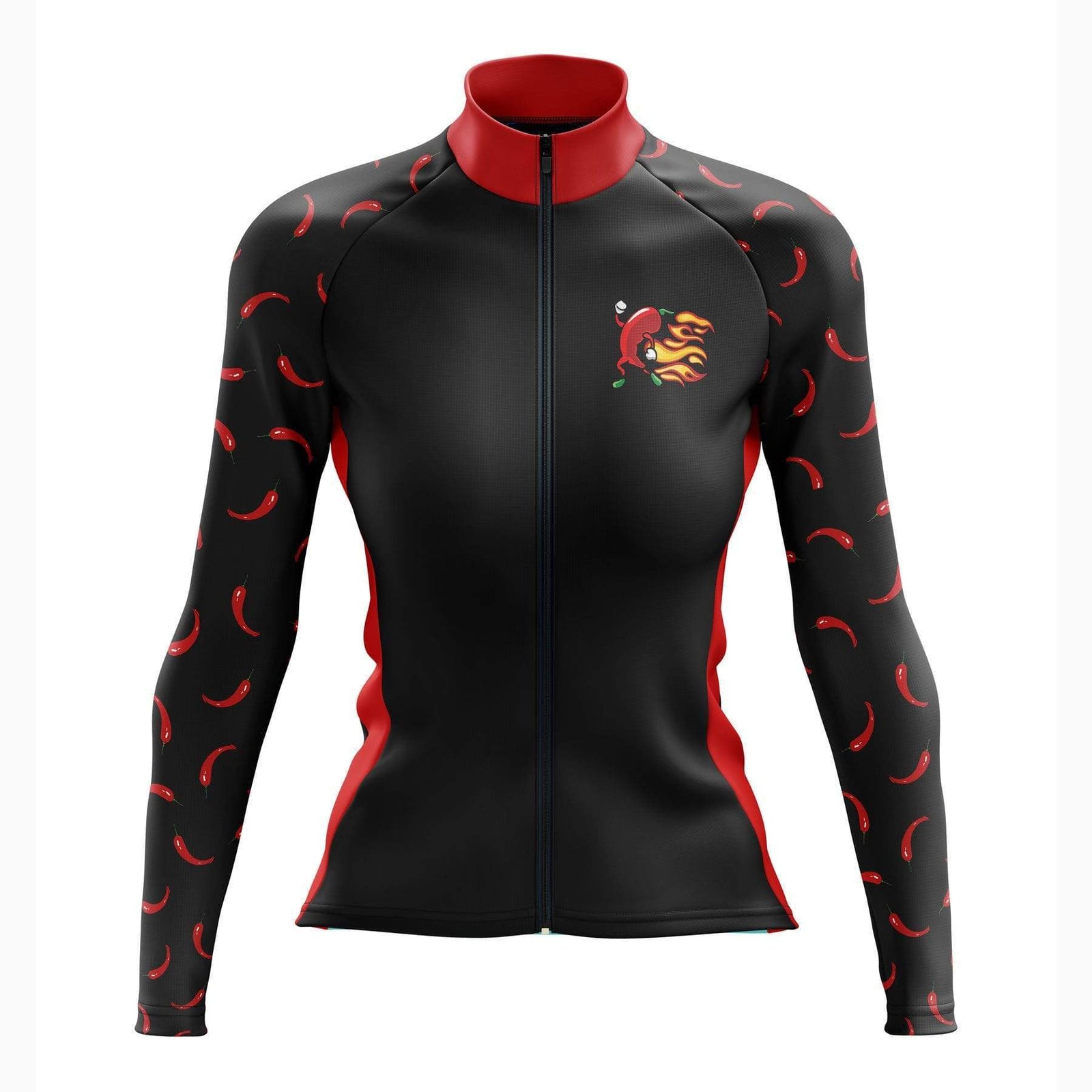 Montella Cycling Women's Chilli Long Sleeve Cycling Jersey