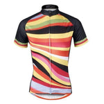 Montella Cycling Women's Colourful Wavy Cycling Jersey